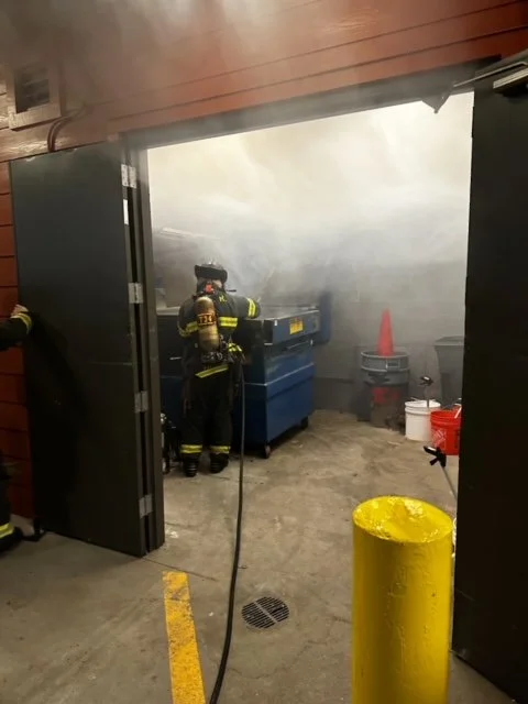 Fire damage repair at a multifamily property